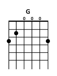 draw 1 - G Chord